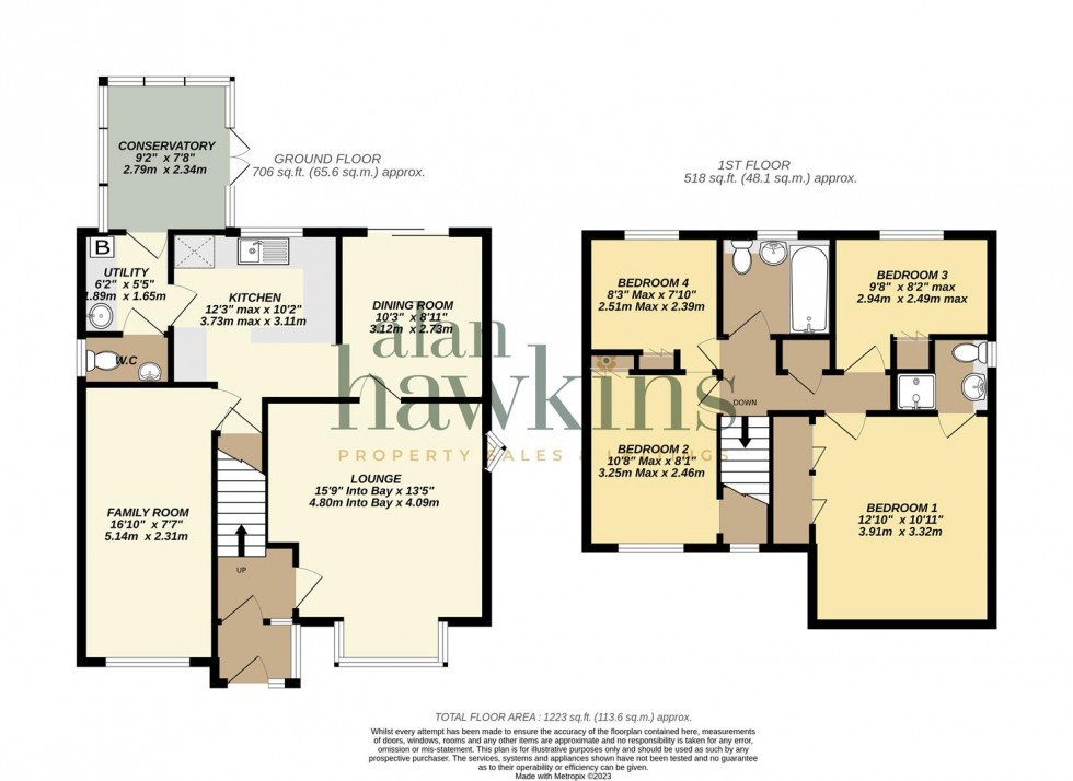 Floorplan for Forge Fields, Lydiard Millicent,