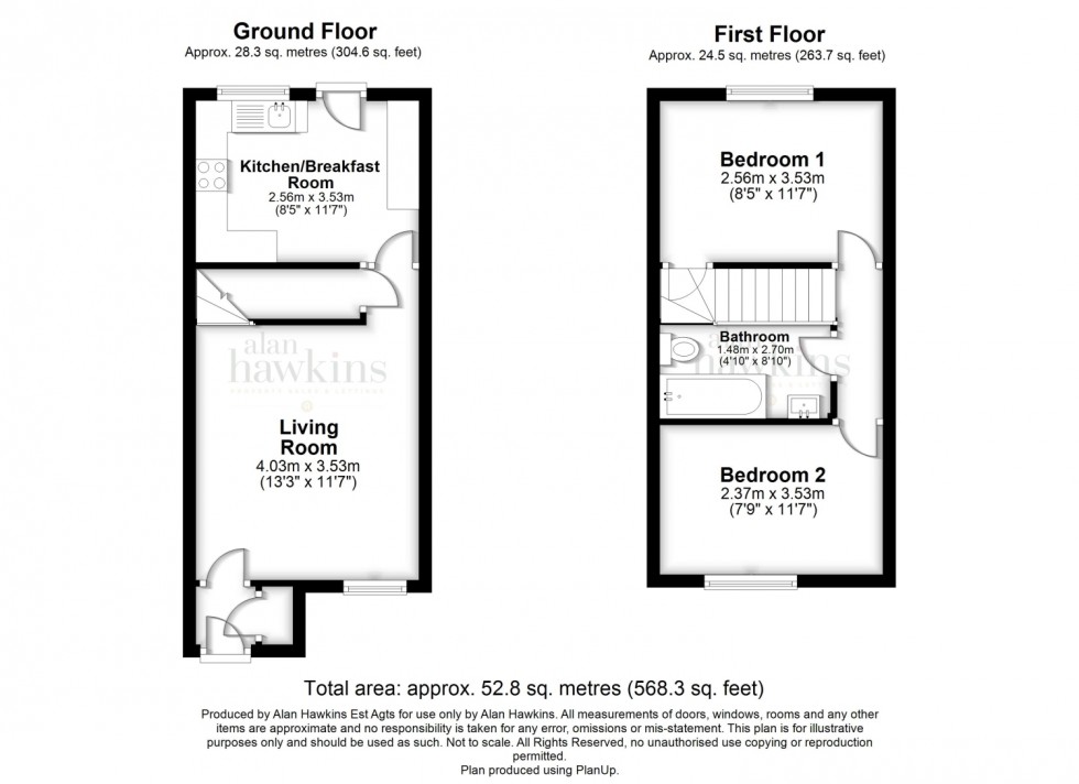 Floorplan for Victoria Drive, Lyneham, SN15