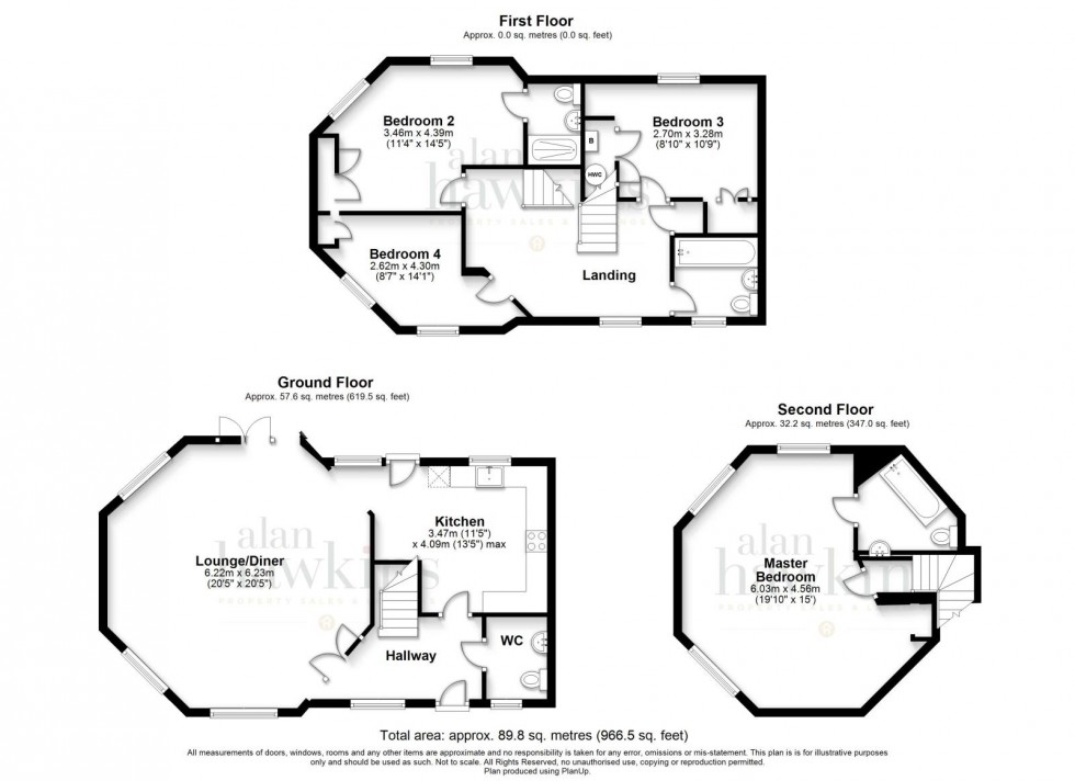 Floorplan for 14 Wiltshire Crescent Wiltshire Leisure Village Vaste, Royal Wootton Bassett, Swindon, Wiltshire, SN4 7PB, UK