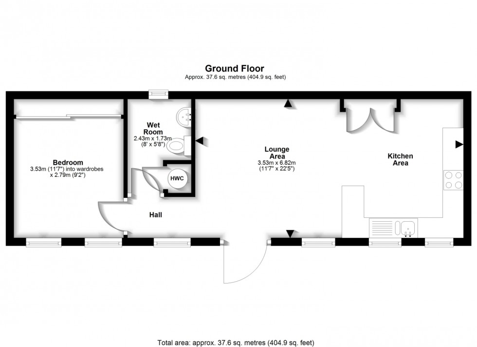 Floorplan for Brinkworth Road, Royal Wootton Bassett, SN4