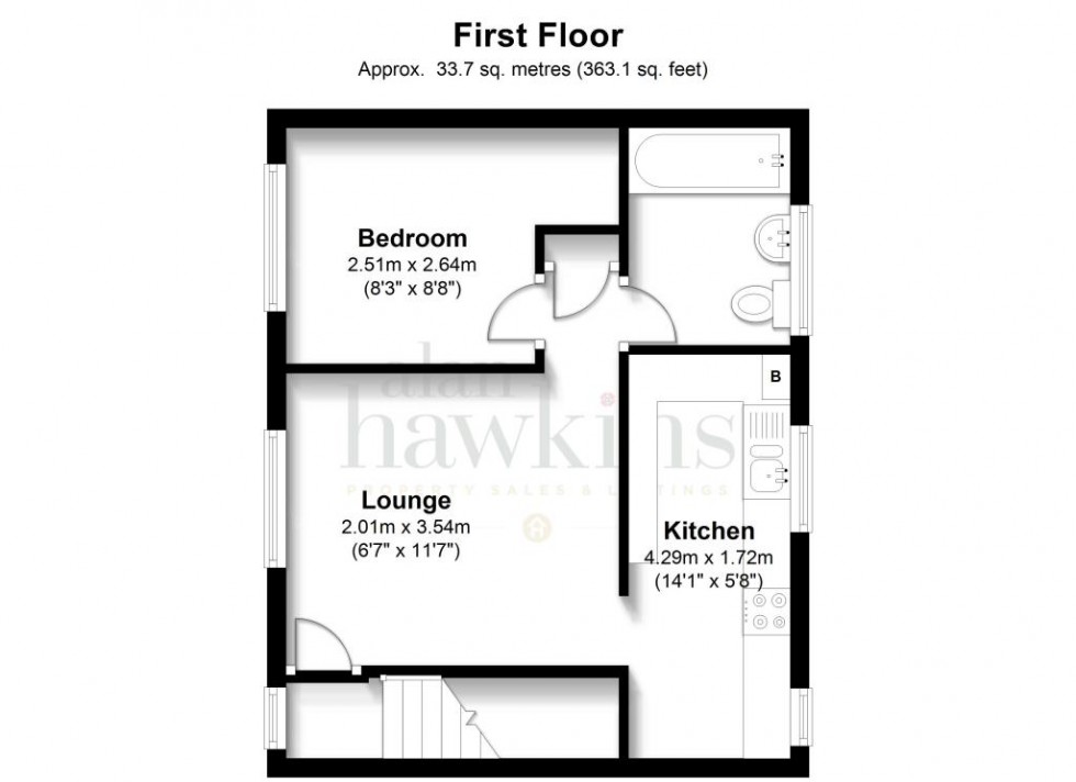 Floorplan for Woodshaw Mead, Royal Wootton Bassett, SN4
