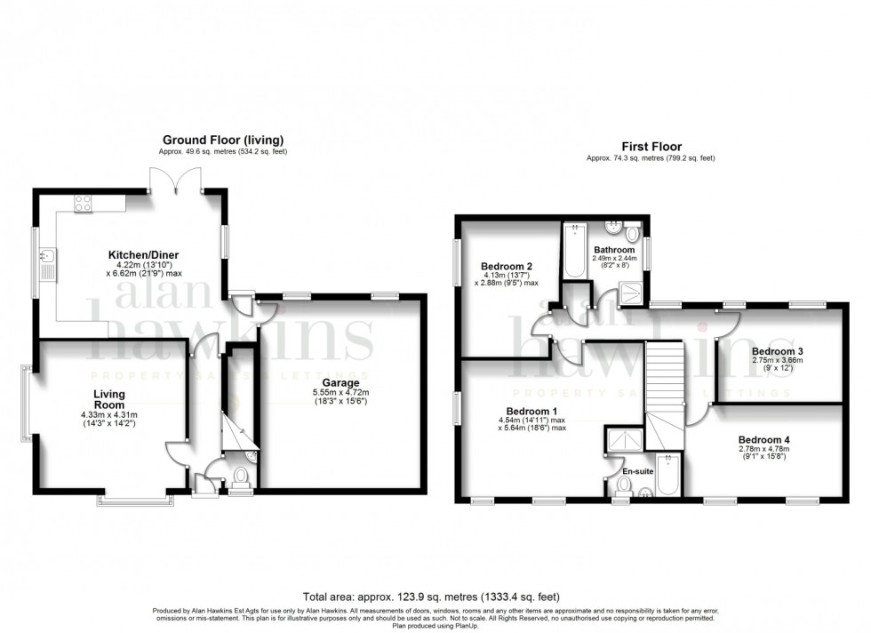 Floorplan for Windmill Road, Royal Wootton Bassett, SN4