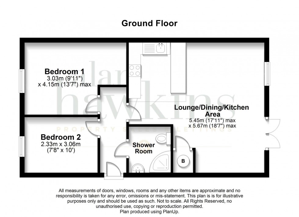 Floorplan for Buthay Court, Royal Wootton Bassett, SN4