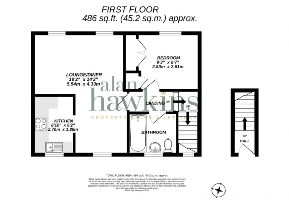 Floorplan for 21 Willis Way, Purton, Swindon, Wiltshire, SN5 4BD, UK