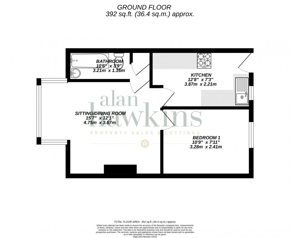 Floorplan for Clarendon Drive, Royal Wootton Bassett, SN4