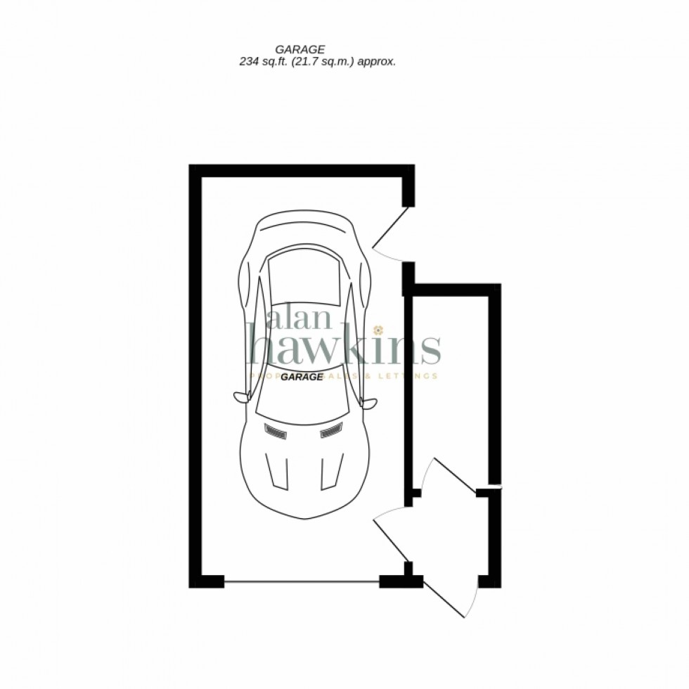 Floorplan for 88 Buxton Way, Royal Wootton Bassett, Swindon, Wiltshire, SN4 8JB, UK