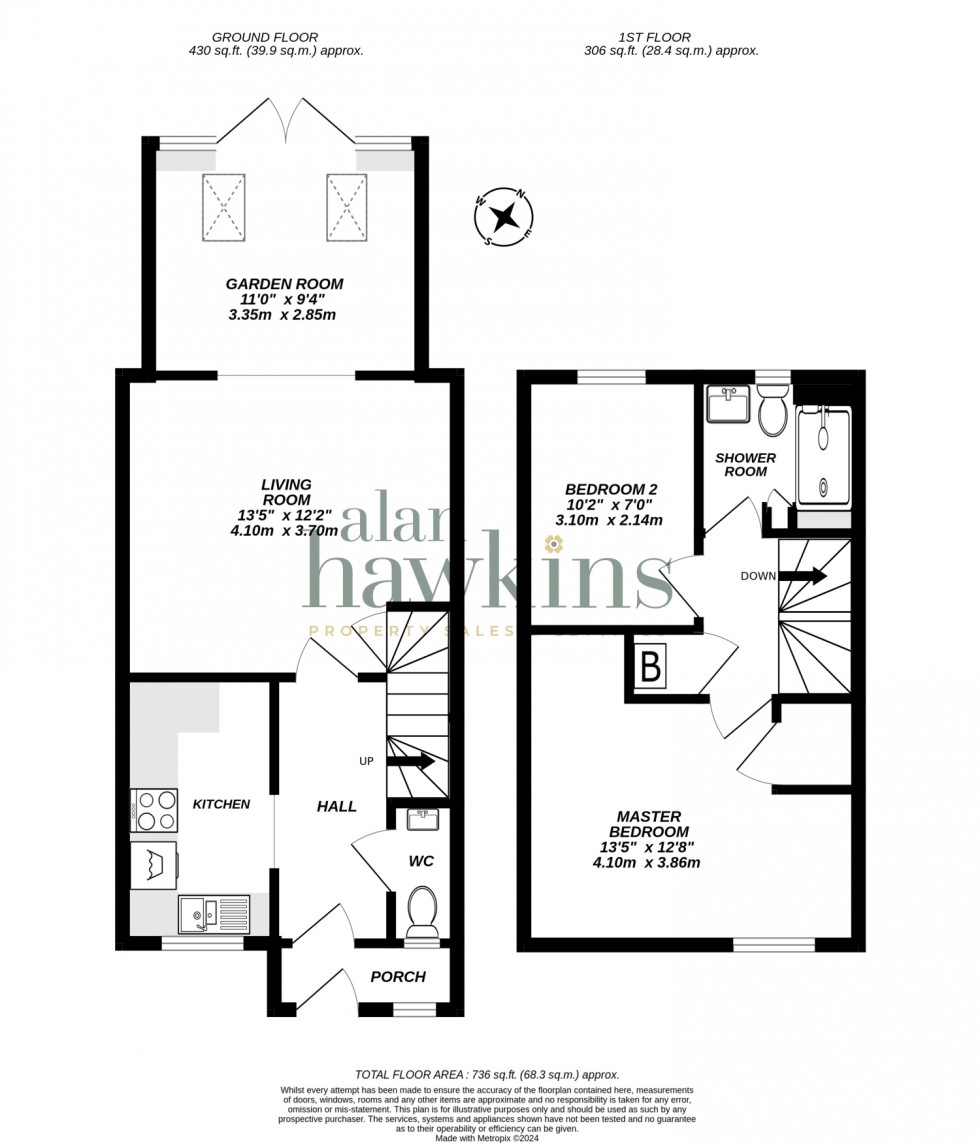 Floorplan for Sprats Barn Crescent, Royal Wootton Bassett, SN4