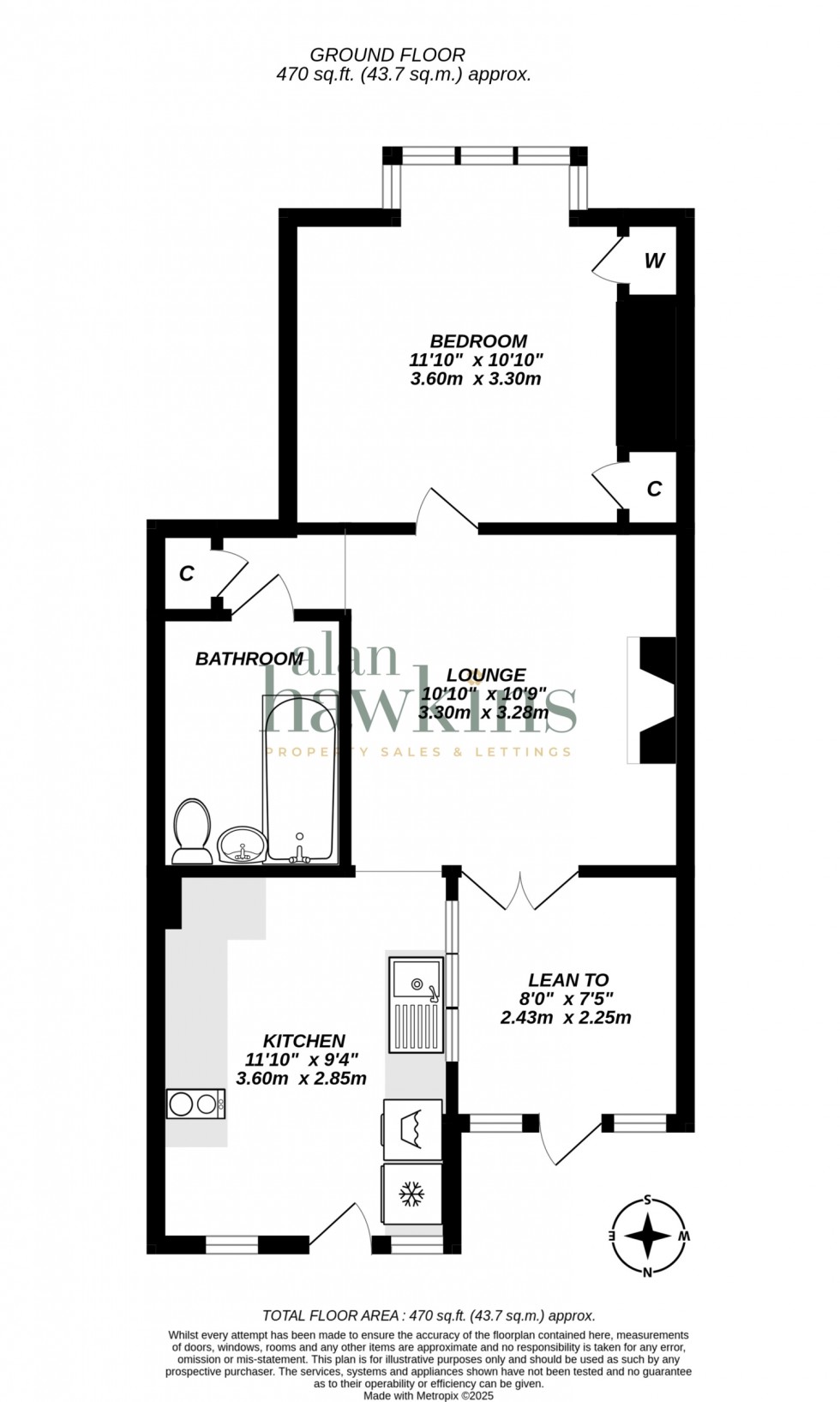 Floorplan for Tydeman Street, Swindon, SN2