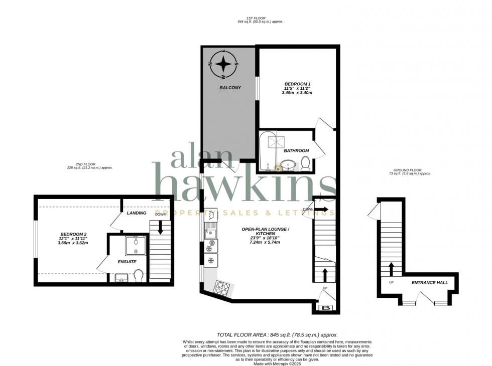 Floorplan for Brewery Place, Royal Wootton Bassett, SN4