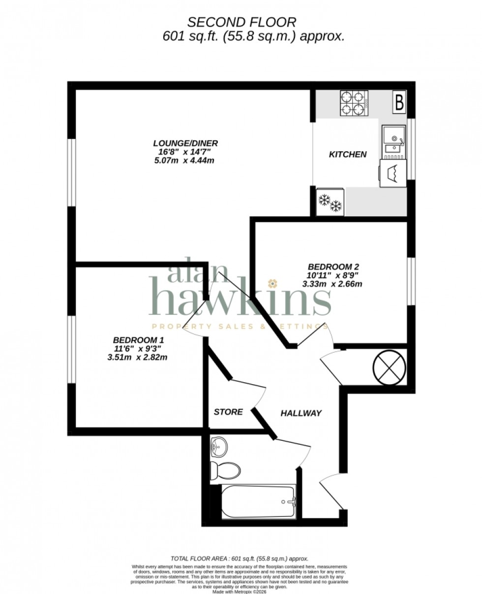 Floorplan for 18 Rysy Court, Swindon, Wiltshire, SN25 1TH, UK