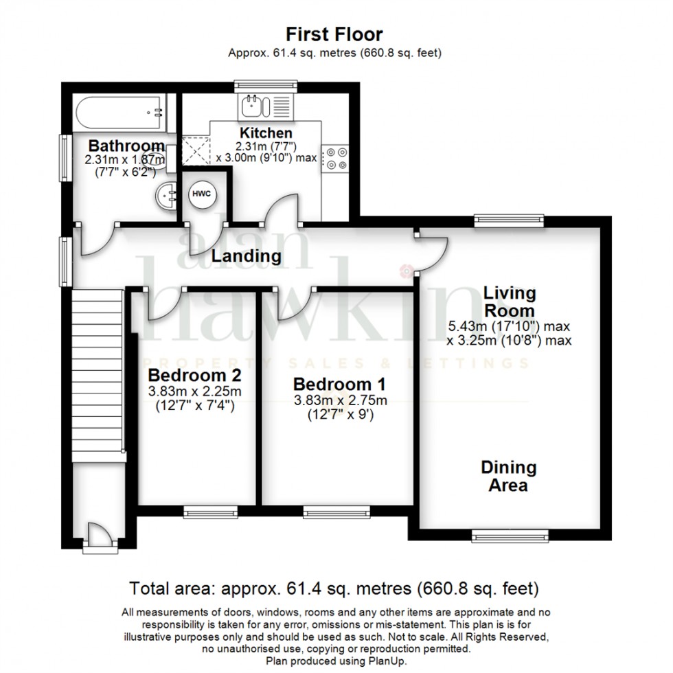 Floorplan for Manor House Close, Royal Wootton Bassett