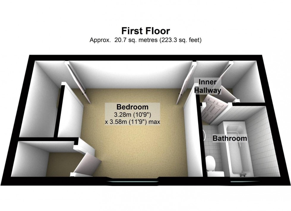 Floorplan for Orchard Mead, Royal Wootton Bassett