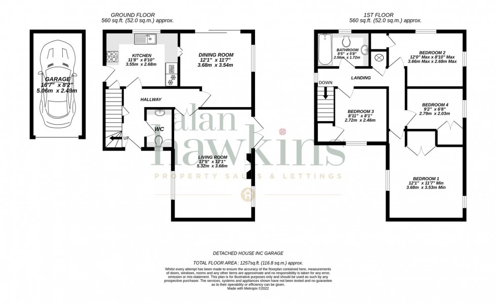 Floorplan for High Mead, Royal Wootton Bassett SN4 8