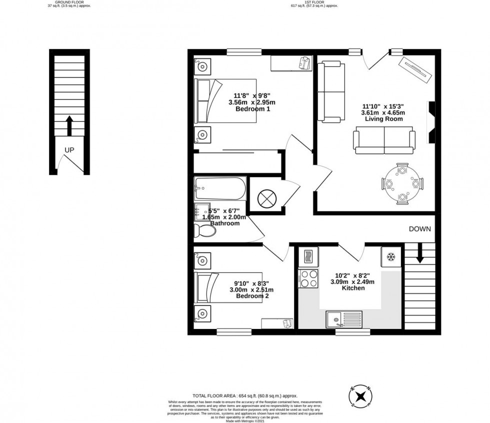 Floorplan for The Mulberrys, Royal Wootton Bassett, SN4 8