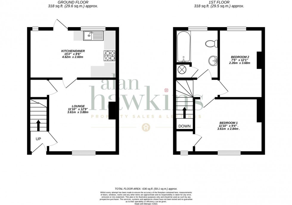 Floorplan for Bentley Grove, Calne