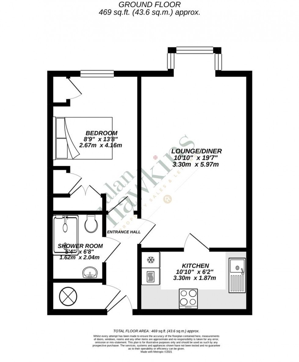 Floorplan for Glebe Road, Royal Wootton Bassett SN4 7