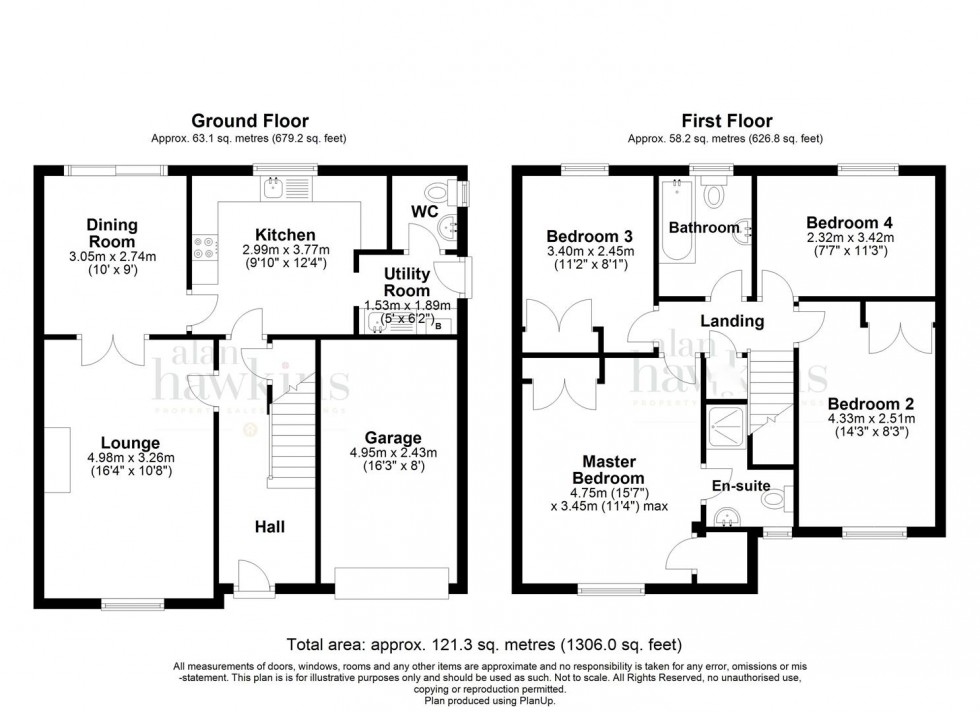 Floorplan for Webbs Court, Lyneham SN15 4