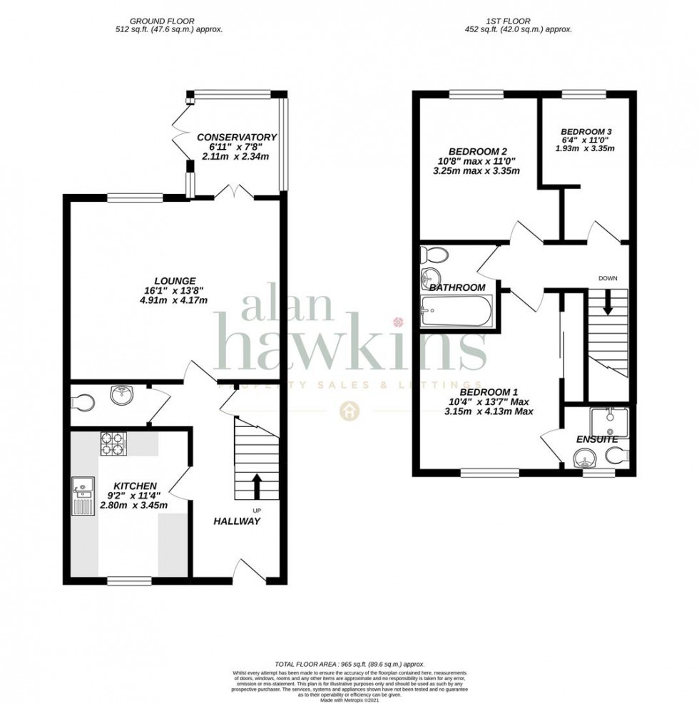 Floorplan for Royal Wootton Bassett