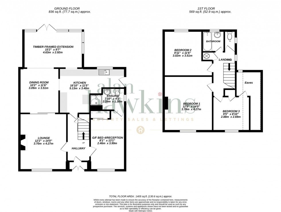 Floorplan for Nore Marsh Road, Royal Wootton Bassett