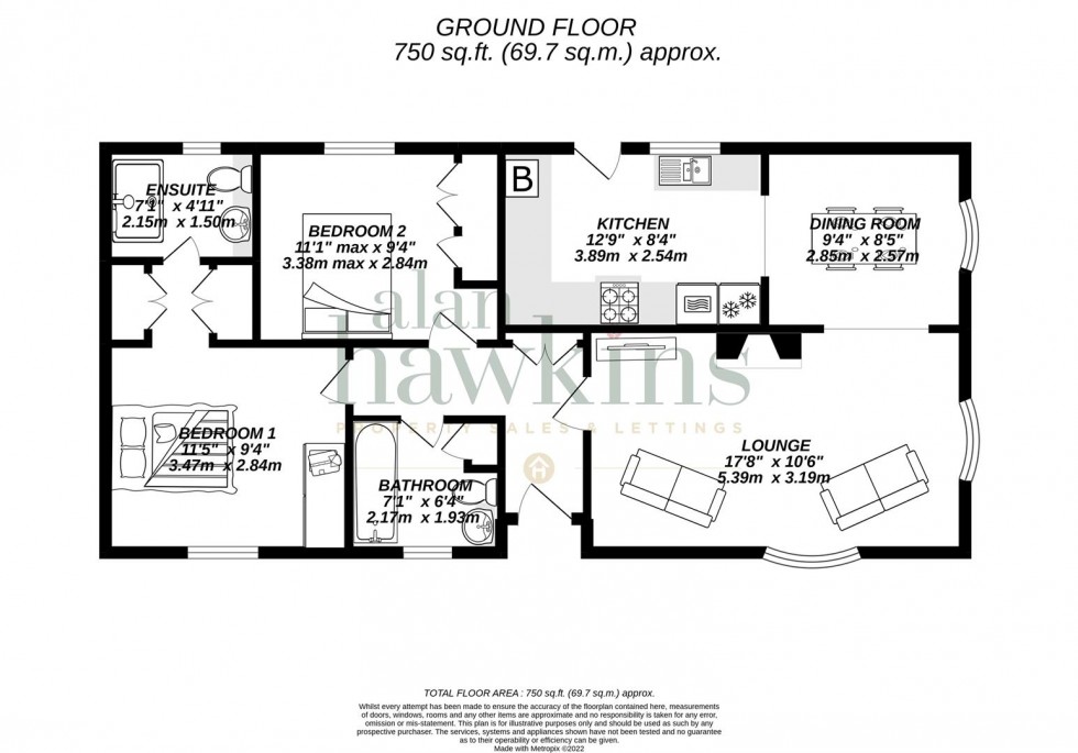 Floorplan for Greenfield Estate, Lyneham, Chippenham