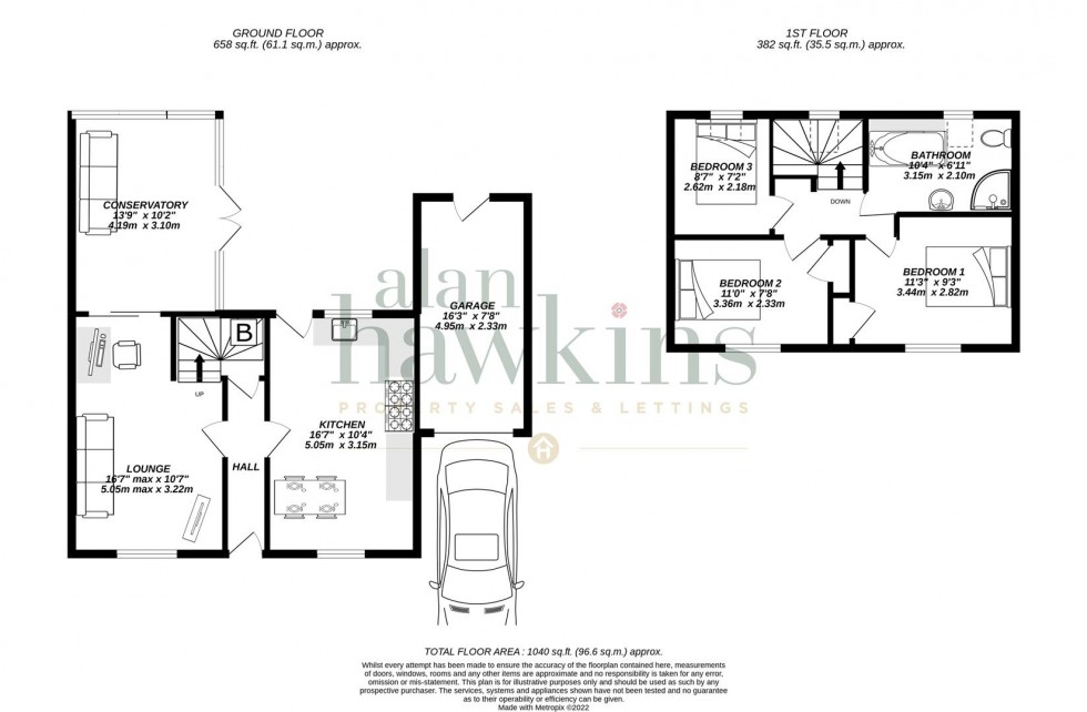 Floorplan for Lyneham. SN15