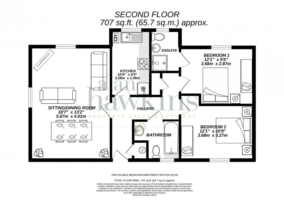 Floorplan for Daisy Brook, Royal Wootton Bassett