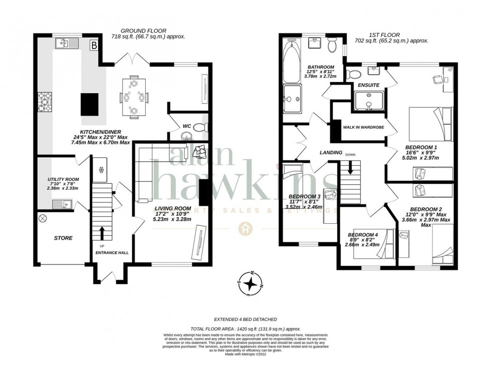 Floorplan for Seaton Close, Swindon