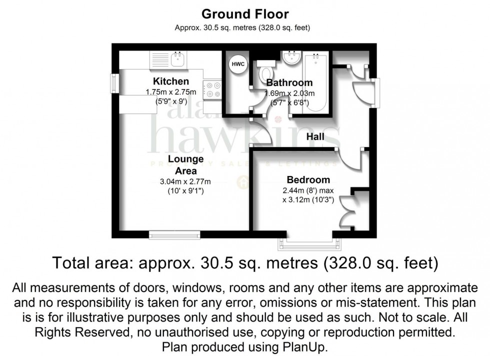 Floorplan for Glenville Close, Wootton Bassett
