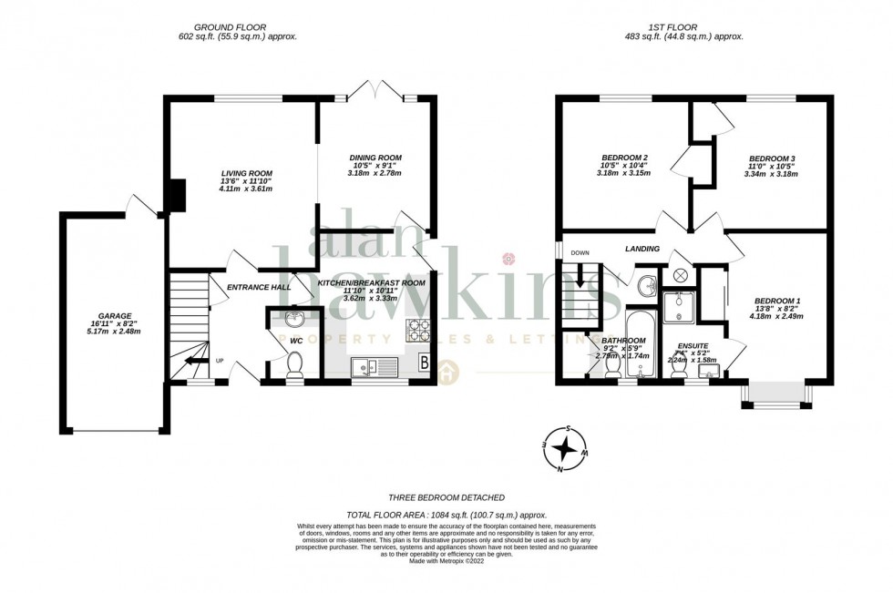 Floorplan for Baileys Mead, Royal Wootton Bassett