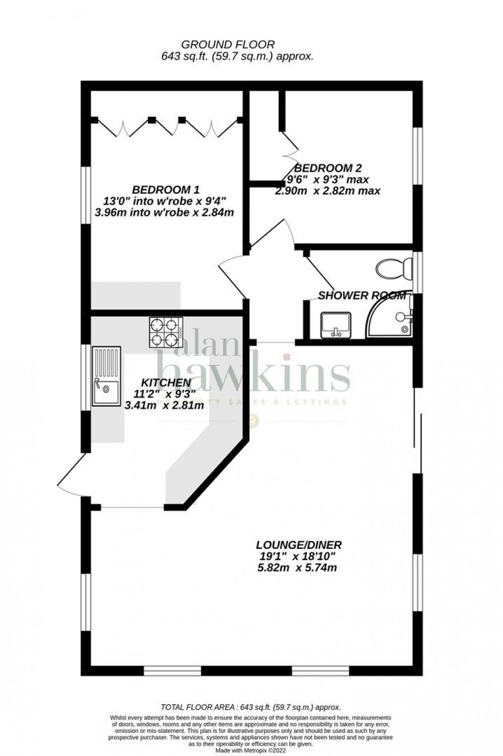 Floorplan for Greenfield Estate, Lyneham, Chippenham