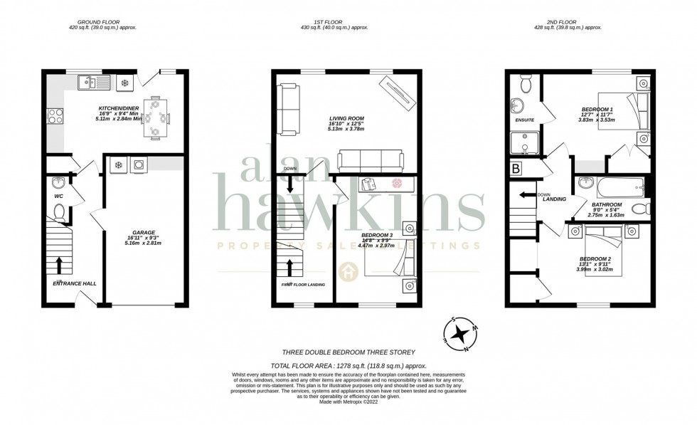 Floorplan for Winton Road, Stratton, Swindon