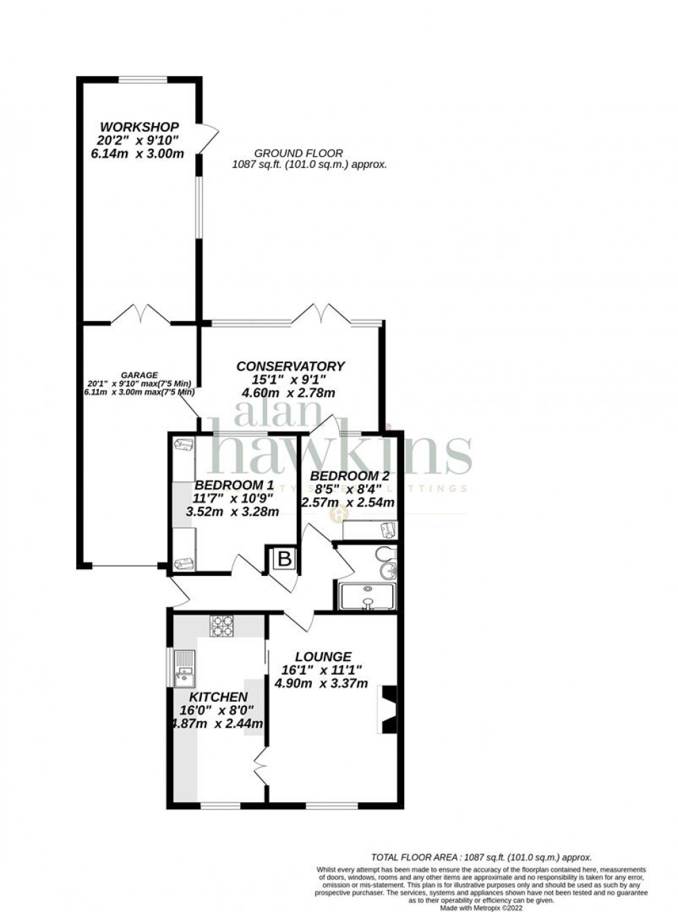 Floorplan for Royal Wootton Bassett, Swindon