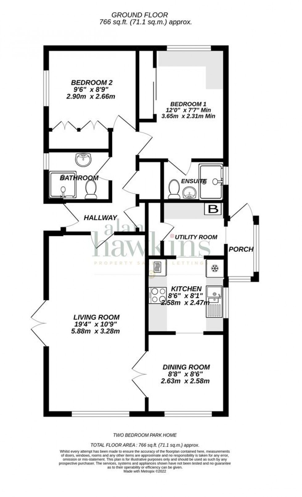 Floorplan for Church Park, Bradenstoke SN15 4