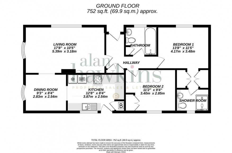 Floorplan for Greenfield Estate, Lyneham,