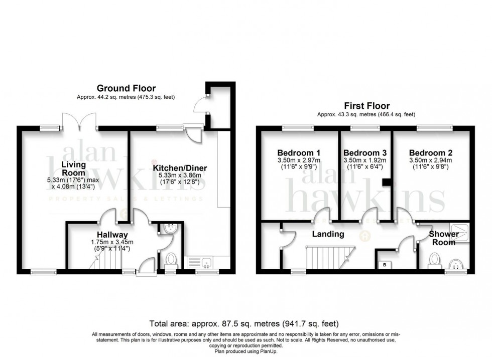 Floorplan for Fairfield, Royal Wootton Bassett SN4 7