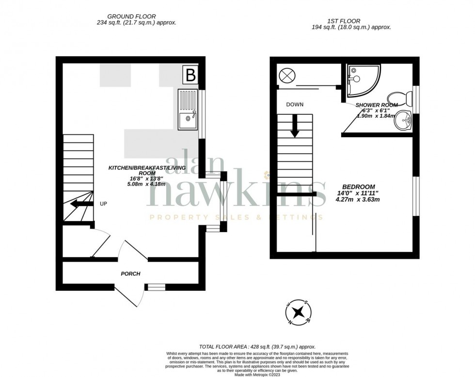 Floorplan for Charolais Drive, Shaw, Swindon