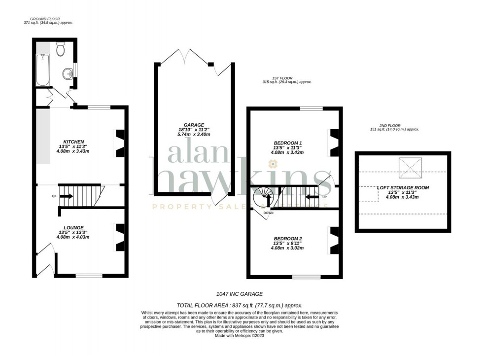 Floorplan for Lorne Street, Swindon