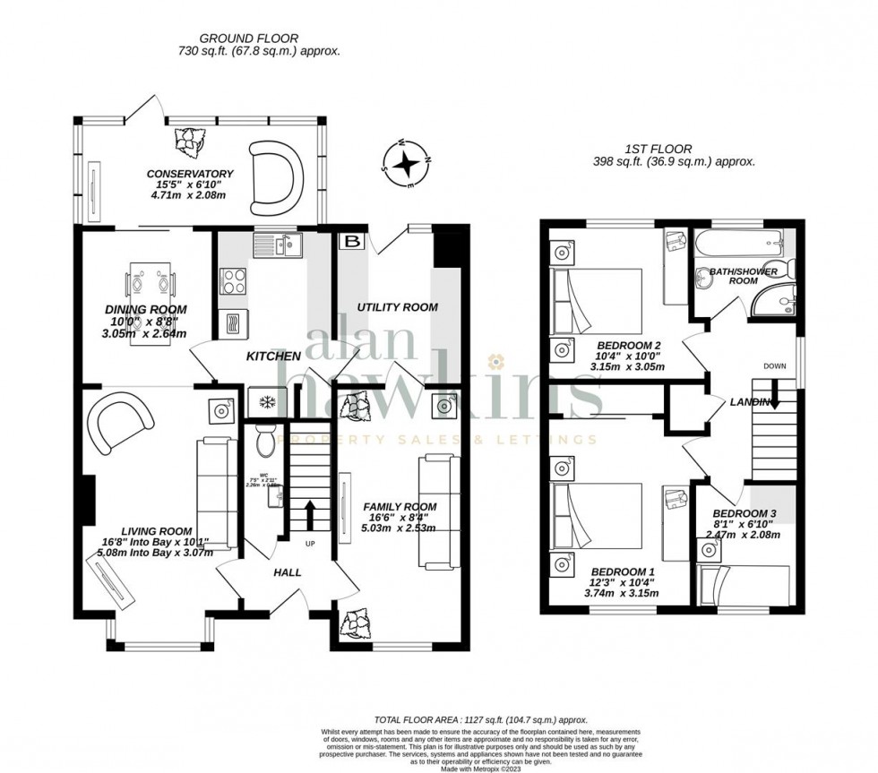 Floorplan for Fox Brook, Royal Wootton Bassett SN4 8