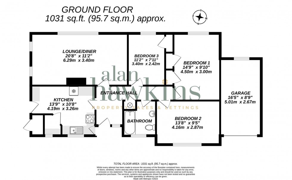 Floorplan for Longleaze, Royal Wootton Bassett SN4 8