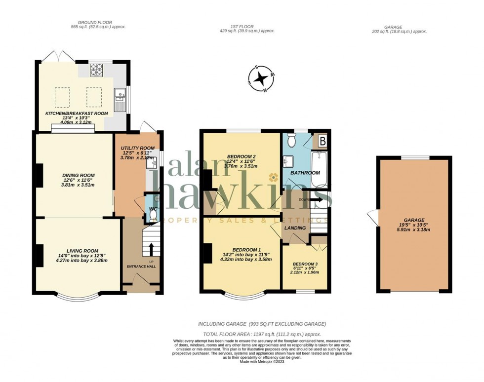 Floorplan for Brynards Hill, Royal Wootton Bassett