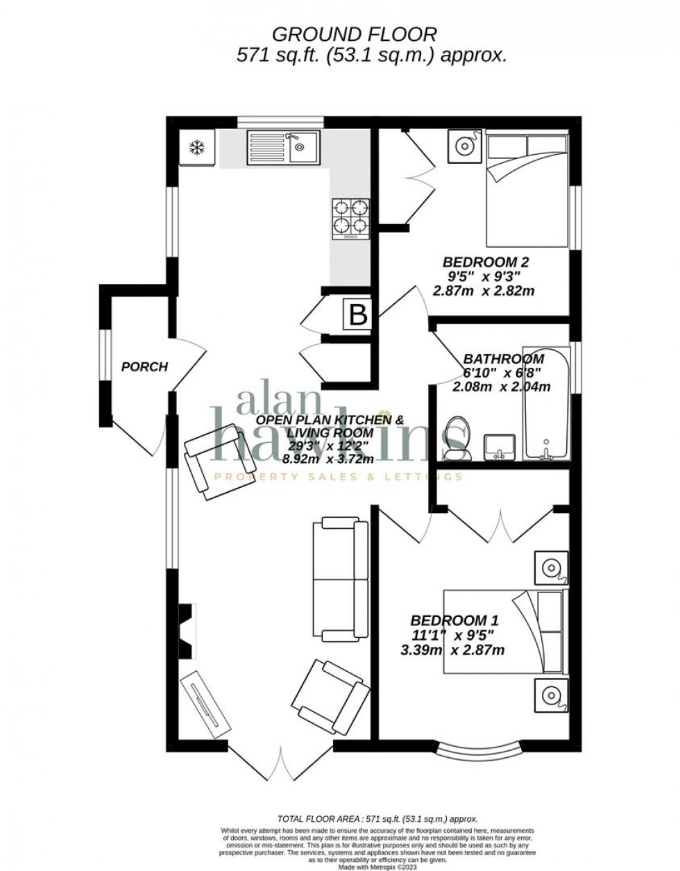 Floorplan for Lillybrook Estate, Lyneham Sn15 4