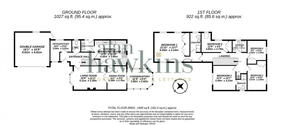 Floorplan for Webbs Court, Lyneham SN15 4