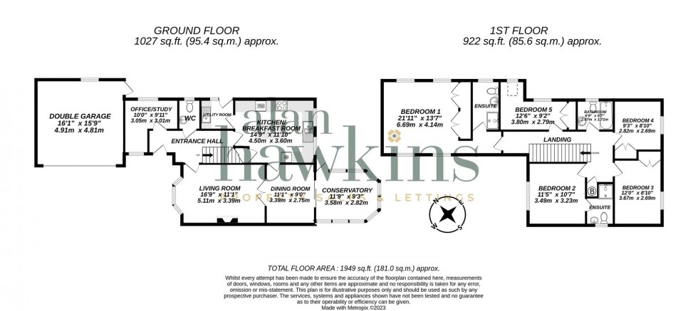Floorplan for Webbs Court, Lyneham SN15 4