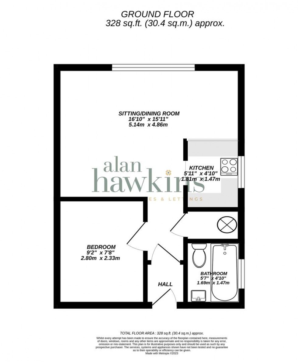 Floorplan for Shakespeare Road, Royal Wootton Bassett SN4 8