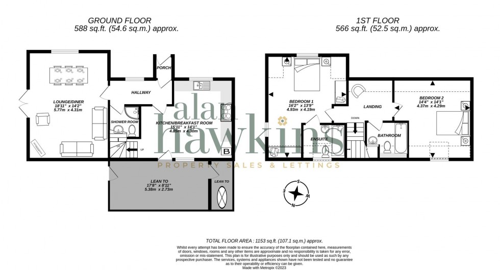 Floorplan for Wood Lane, Braydon, Swindon