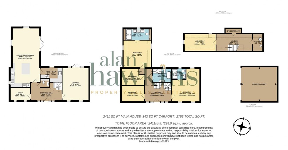 Floorplan for Mermaid Court, Christian Malford