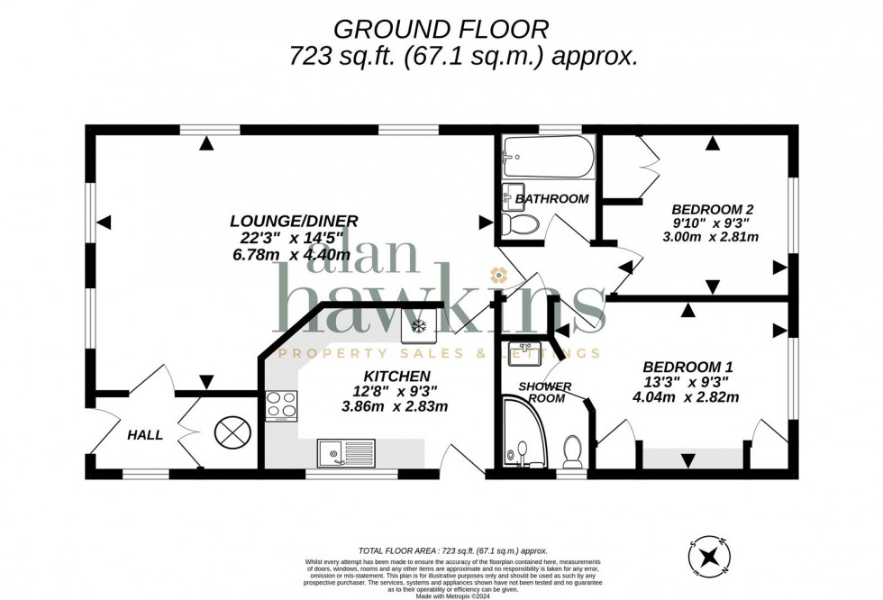 Floorplan for Lillybrook Estate, Lyneham