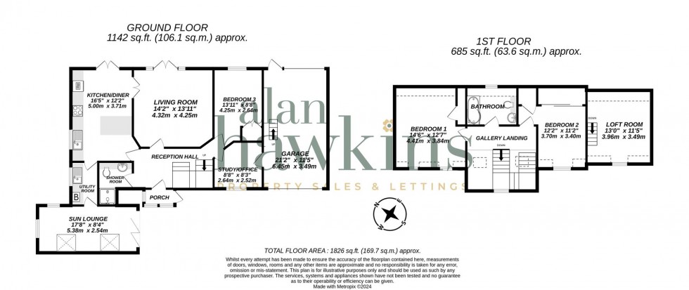 Floorplan for Westbury Park, Royal Wootton Bassett Sn4 7