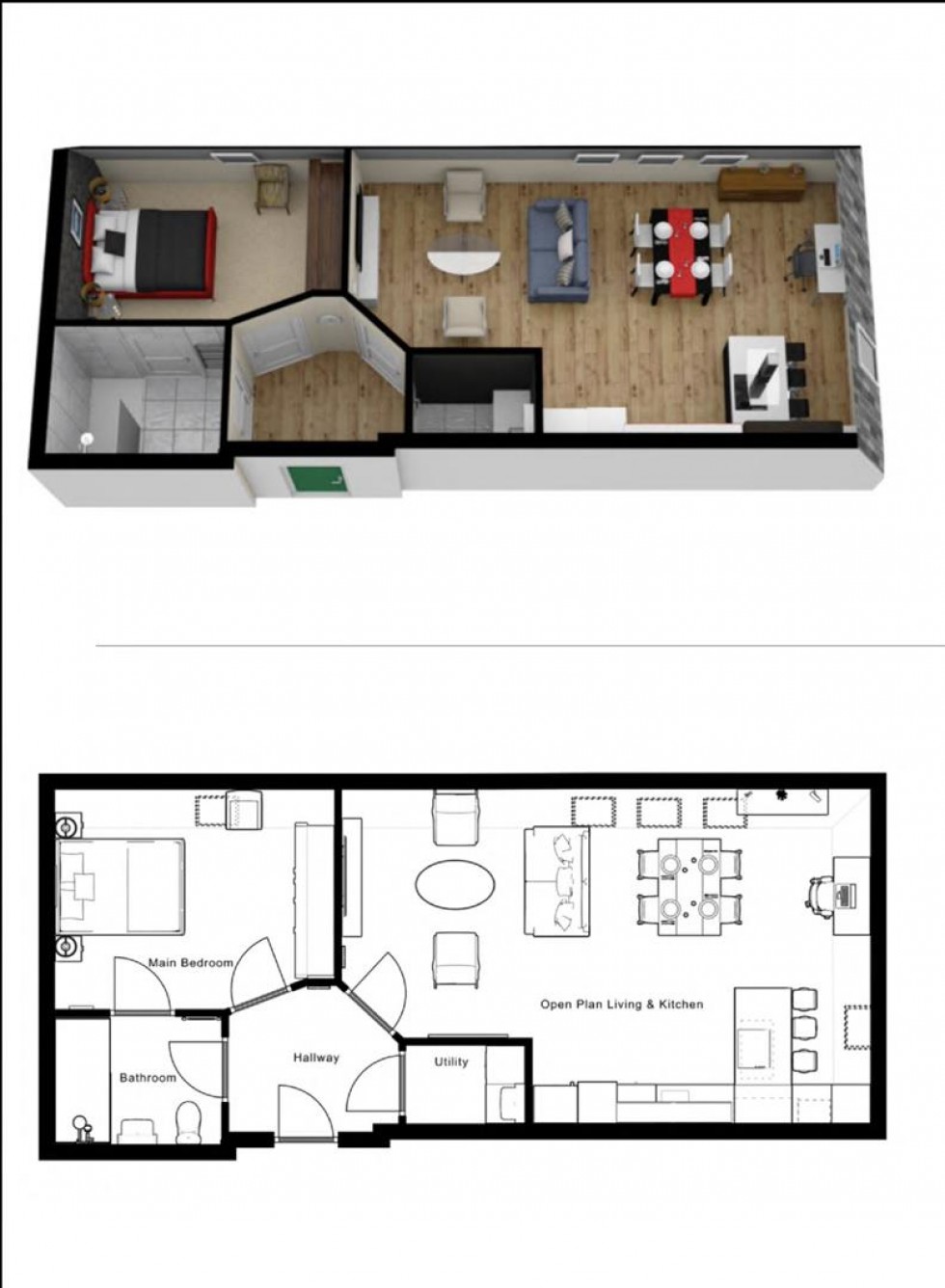 Floorplan for Andrews Court, Lyneham
