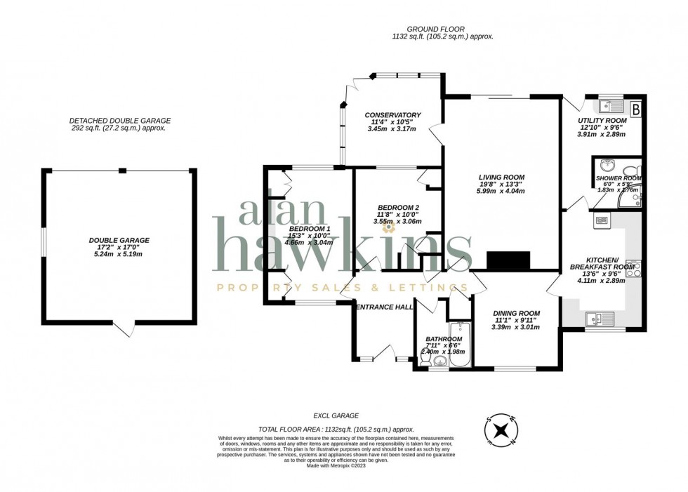 Floorplan for Longleaze, Royal Wootton Bassett SN4 8